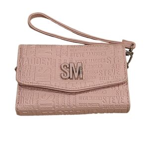 Steve Madden Wallet Pink Wristlet